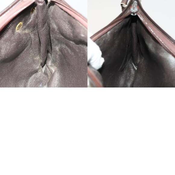 DIOR Trotter Canvas Shoulder Bag Brown Gold - Picture 12 of 12